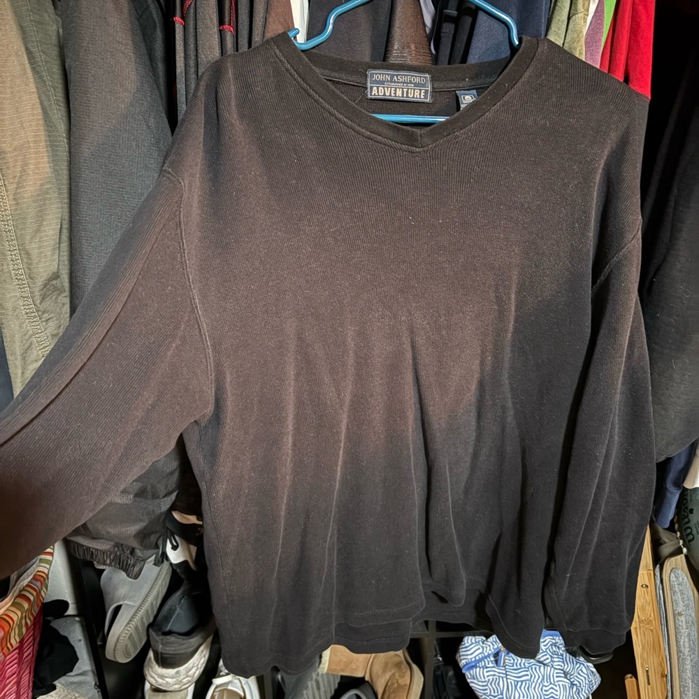 John Ashford Adventure Black Cotton Shirt